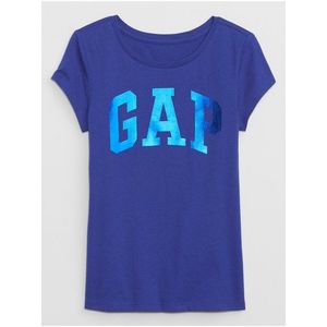 Modré holčičí tričko Gap obraz