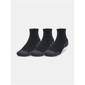 Sada tří párů sportovních ponožek v černé barvě Under Armour Performance Tech obraz