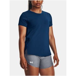 Tmavě modré dámské sportovní tričko Under Armour Laser obraz