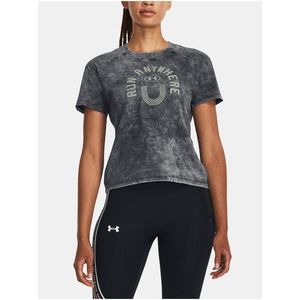 Tmavě šedé dámské sportovní tričko Under Armour obraz