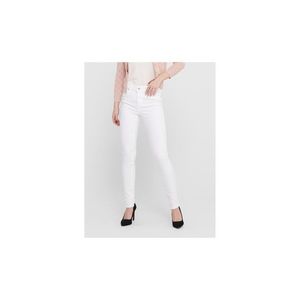 Bílé dámské skinny fit džíny ONLY Blush obraz