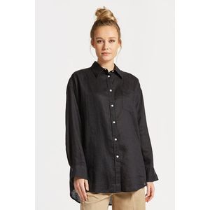 KOŠILE GANT OS LINEN SHIRT EBONY BLACK obraz