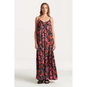 ŠATY GANT MAXI STRAP PRINTED DRESS modrá 38 obraz