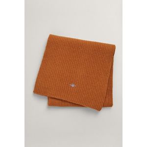 ŠÁLA GANT SHIELD KNIT SCARF hnědá L/XL obraz