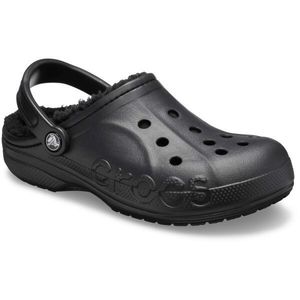 Crocs BAYA LINED CLOG Unisex pantofle, černá, velikost 36/37 obraz