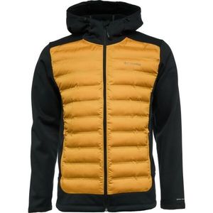 Columbia OUT-SHIELD INSULATED FULL ZIP HOODIE Pánská hybridní bunda, žlutá, velikost obraz