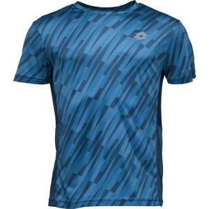Lotto RUNNING II TEE Pánské běžecké tričko, modrá, velikost obraz