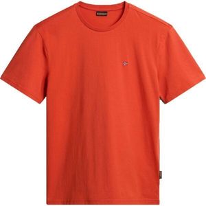 Napapijri SALIS SS SUM Pánské tričko, oranžová, velikost obraz