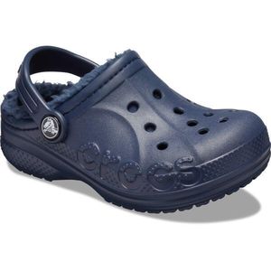 Crocs BAYA LINED CLOG K Dětské pantofle, tmavě modrá, velikost 32/33 obraz