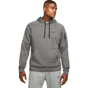 Nike THERMA-FIT Pánská mikina, šedá, velikost obraz