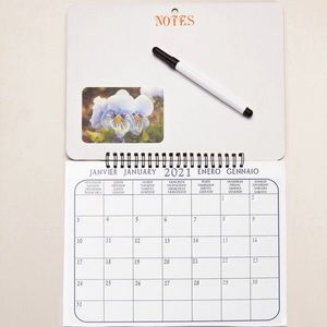Poznámkový kalendář s květinami 2017 uni 2019 obraz