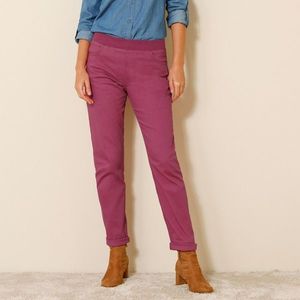 Blancheporte Boyfriend kalhoty, plátno purpurová 54 obraz
