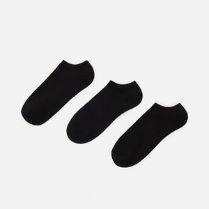 Cropp - Sada 3 párů ponožek s vysokým podílem organické bavlny - Černý obraz
