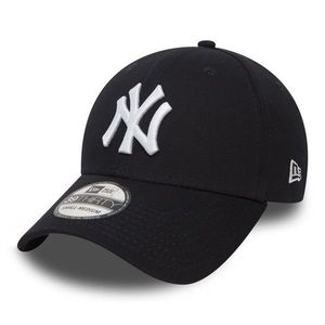 Kšiltovka New Era 39thirty MLB League Basic NY Yankees Navy White obraz