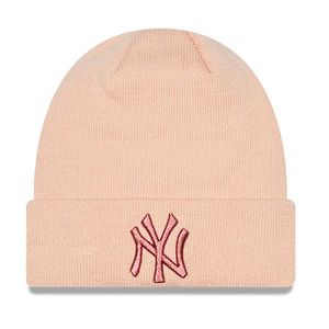 Kulich NEW ERA New York Yankees Metallic Womens Pink Beanie Hat obraz