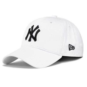 Kšiltovka New Era 9Forty MLB League Basic NY Yankees White Black obraz