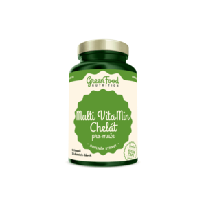 Multi VitaMin Chelát pro muže-imunita GreenFood Nutrition ( 90 kapslí ) obraz