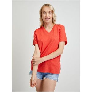 Červené dámské basic tričko O'Neill obraz