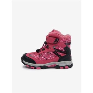 Růžové holčičí zimní kotníkové boty SAM 73 Synneva obraz