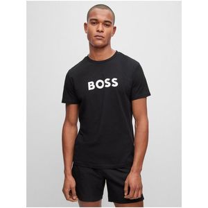 Černé pánské tričko Hugo Boss obraz
