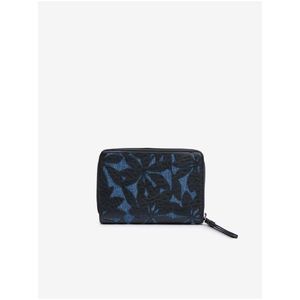 Modrá dámská vzorovaná peněženka Desigual Onyx Marisa obraz