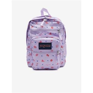 Světle fialový dámský vzorovaný batoh Jansport Big Student obraz