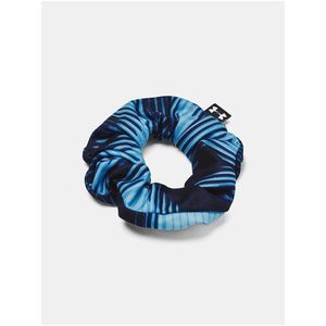 Modrá vzorovaná gumička do vlasů Under Armour Scrunchie obraz