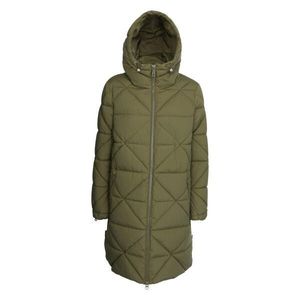 Geox W ALLENIE PARKA - SOFT POLY SH Dámská parka, khaki, velikost obraz