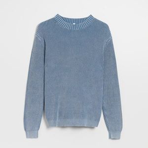House - Volný svetr - Modrá obraz
