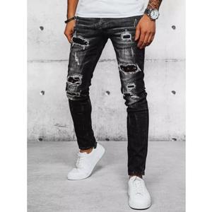 Pánské kalhoty džínové Y6 šedé obraz