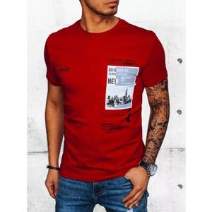 Pánské tričko s potiskem VIMA červené obraz
