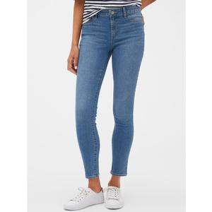 Džíny cropped favorite jegging mid rise obraz