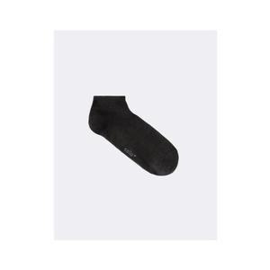 Nízké ponožky Minfunky z bavlny Supima® Černá O obraz