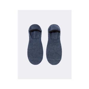 Neviditelné ponožky Misible z bavlny Supima® Modrá O obraz