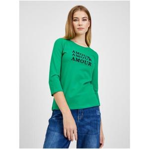 Zelené dámské tričko obraz