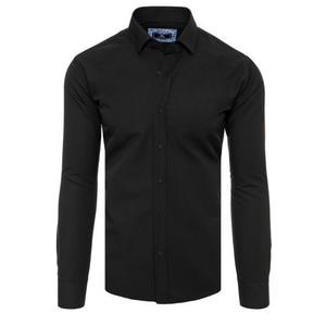 Pánská elegantní košile LEKA černá obraz