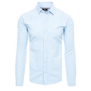 Pánská elegantní košile LEKA modrá obraz