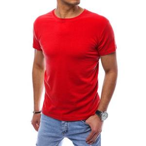 Pánské tričko bez potisku BISA červené obraz