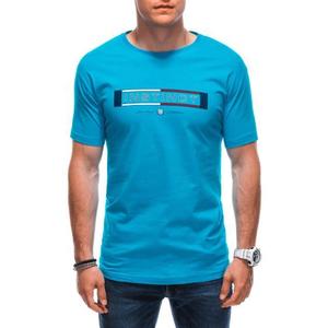 Pánské tričko s potiskem S1795 světle modrá obraz