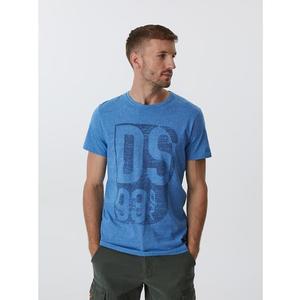 Pánské tričko s potiskem LAIRD VII S1813 modré obraz