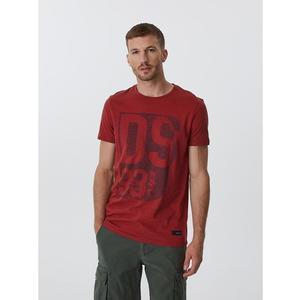 Pánské tričko s potiskem LAIRD VII S1813 červené obraz
