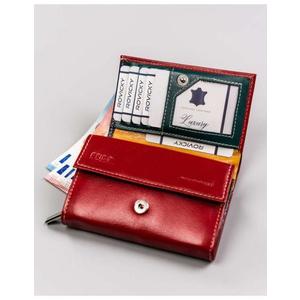 Dámská kožená peněženka R-RD-02-GCL-3585 červená obraz