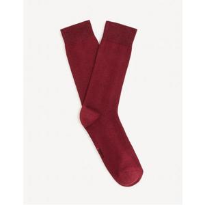 Vysoké ponožky Milof Červená obraz