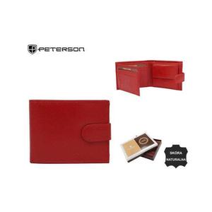 Dámská kožená peněženka PTN RD-260-GCL červená obraz