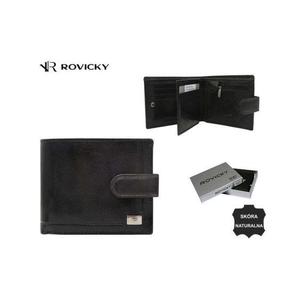 Kožená peněženka PC-107L-BAR-2526 černá obraz
