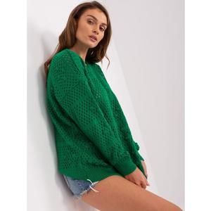 Dámský svetr s dlouhým rukávem ALANA zelený obraz