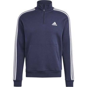 adidas 3-STRIPES TOP Pánská mikina, tmavě modrá, velikost obraz