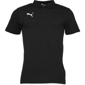 Puma TEAMGOAL 23 CASUALS POLO SHIRT Pánské triko, černá, velikost obraz