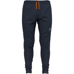 Odlo ZEROWEIGHT WARM Pánské zimní běžecké kalhoty, tmavě modrá, velikost obraz