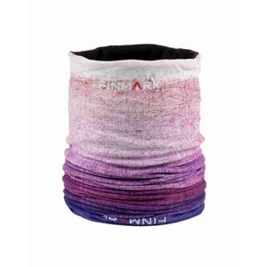 Finmark MULTIFUNCTIONAL SCARF WITH FLEECE Multifunkční šátek, fialová, velikost obraz